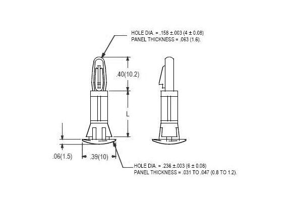 58 Series Reverse Locking Board Support Kit - Image 2