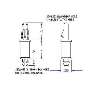 17 Series Nylon Circuit Board Supports - Image 2