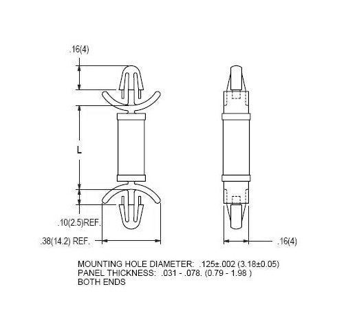 52 Series Dual Locking Circuit Board Support - Image 2