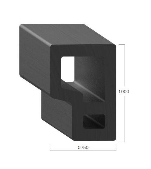 Uni-Grip 0.750x1.000 in Rubber Bulb Seal - Image 2