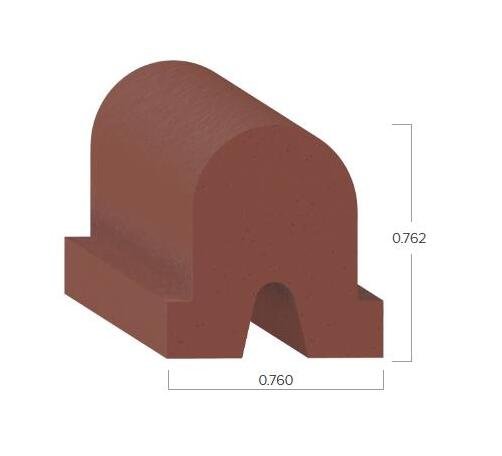 Uni-Grip 0.760x0.762 Silicone Bulb Seal - Image 2