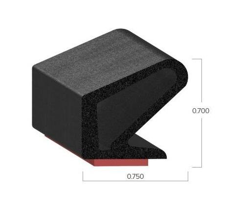 Uni-Grip 0.750x0.700 Bulb Seal - Image 2