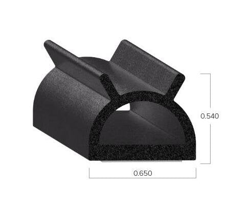 Uni-Grip 0.650x0.540 Rubber Bulb Seal - Image 2