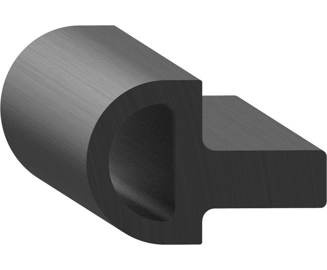 Uni-Grip 0.975" x 0.640" Dense Rubber Bulb Seal - Image 1