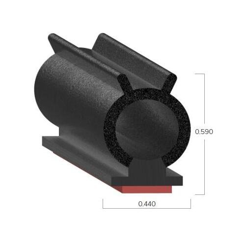 Uni-Grip 0.440x0.590 Bulb Seal - Image 2