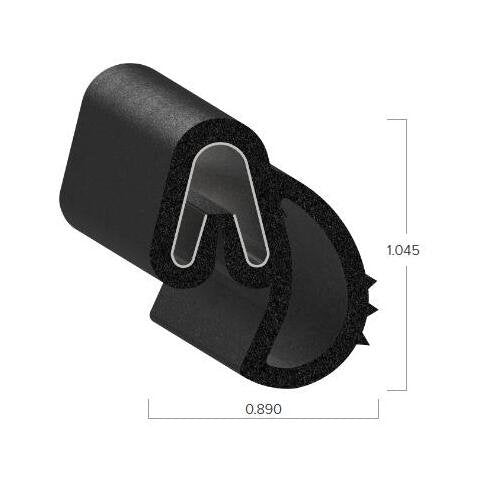 Uni-Grip 0.890-Inch Rubber Bulb Seal - Image 2