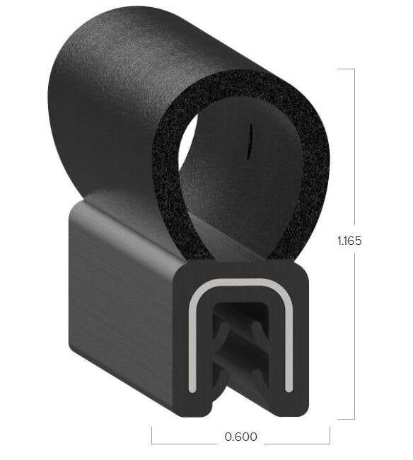 Uni-Grip 0.600x1.165 Bulb Seal - Image 2