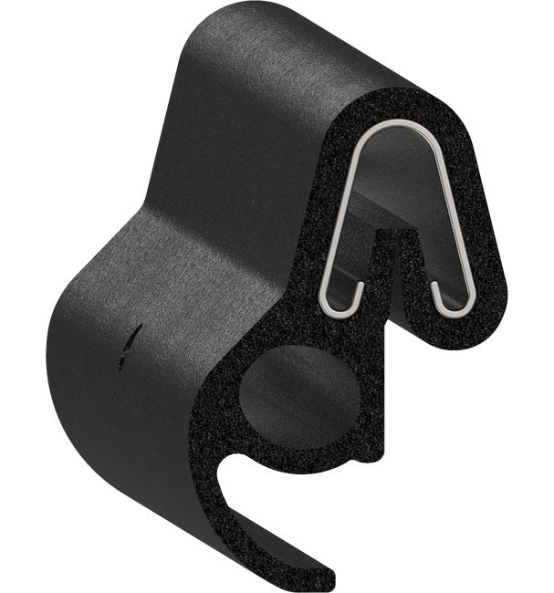 Uni-Grip 0.780" x 1.240" Bulb Seal - Rubber Sponge Flange - Image 1