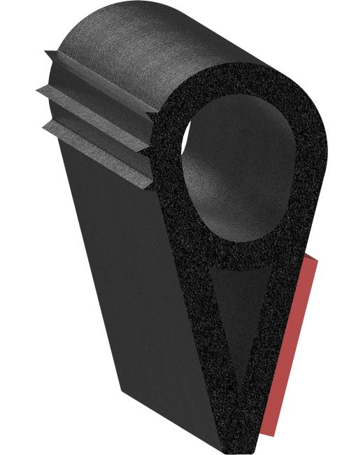 Uni-Grip 0.650x1.350 Rubber Bulb Seal - Image 1