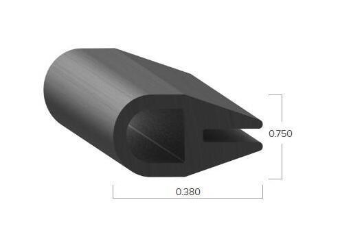 Uni-Grip 0.380x0.750 Bulb Seal - Image 2