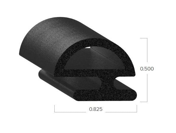 Uni-Grip 0.825x0.500 Rubber Bulb Seal - Image 2