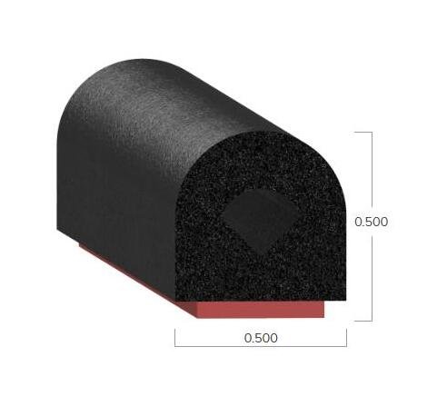 Uni-Grip 0.500 Inch Bulb Seal - Image 2