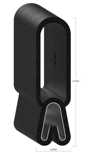 Uni-Grip 0.550" x 2.000" Bulb Seal - Image 2