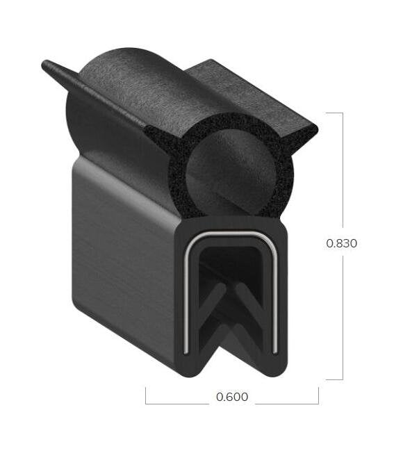 Uni-Grip 0.600 in x 0.830 in Bulb Seal - Image 2