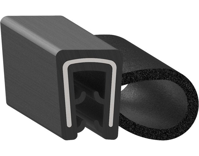 Rubber Bulb Seal - 0.900" x 0.565" - Uni-Grip - Image 1