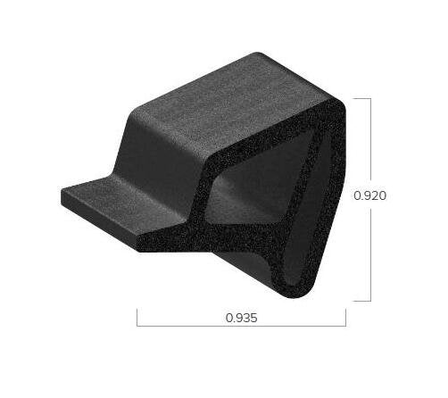 Uni-Grip 0.935x0.920 Rubber Bulb Seal - Image 2