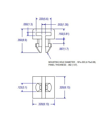 51-20 Series Cable Tie Holder - Nylon 66 UL9V-2, Natural - Image 2