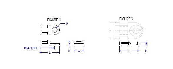 12 Series Nylon Screw Mount Cable Tie Holders - Image 2