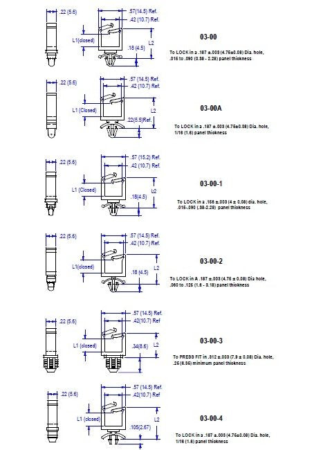 Locking Wire Saddle - 00 Series, Wire Routing Devices - Image 2
