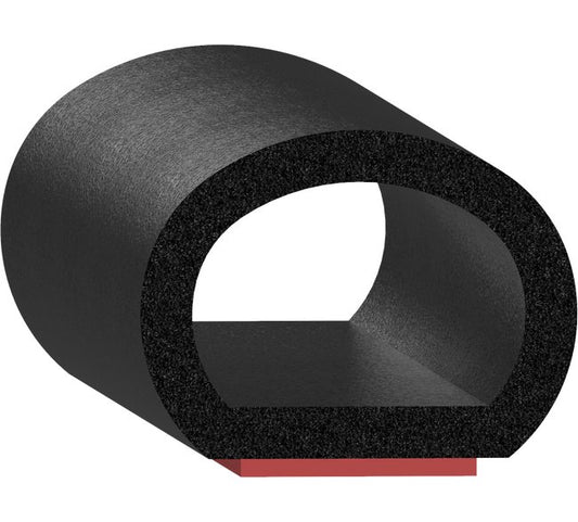 Uni-Grip 1.100x0.820 in Rubber Bulb Seal - Image 1