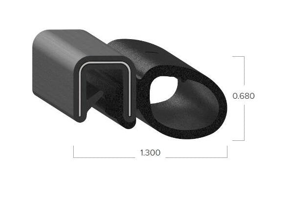Uni-Grip 1.300" x 0.680" Bulb Seal - Image 2