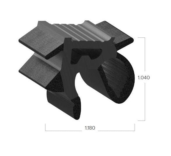 Uni-Grip 1.180 x 1.040 Inch Bulb Seal - Image 2