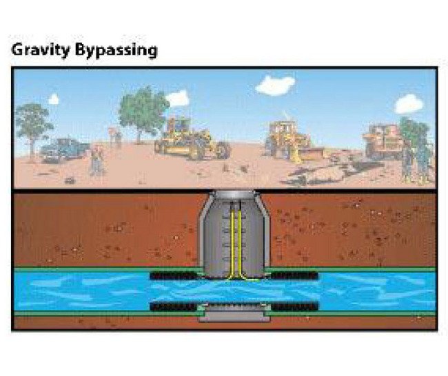Duolok Male Run Tee - Brass, 6mm x 1/4in MNPT - Image 4
