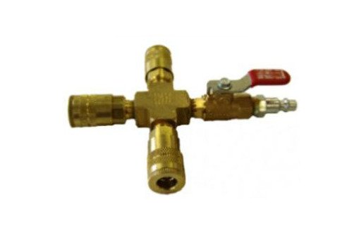 Duolok Male Branch Tee - 316 SS, 10mm TF x 10mm TF x 3/8 MNPT - Image 3