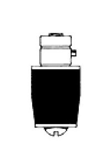 Duolok BSPP Male Connector - Alloy 400, 10mm Tube x 1/4in Male BSPP - Image 2