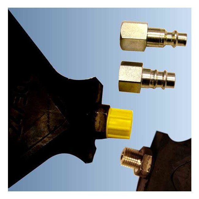 Duolok BSPP Female Connector - Brass, 12mm x 1/4in - Image 2