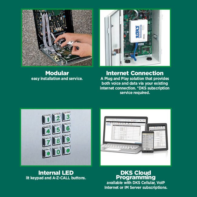1830 Series Telephone Entry System with Full-Duplex Communication - Image 3