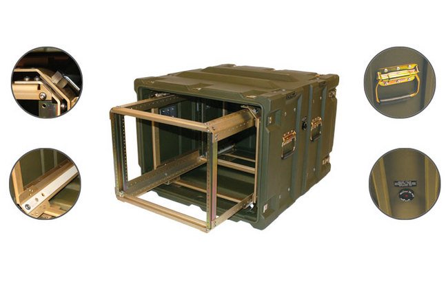 Warrior 4U Removable Rackmount Case - EIA 19 Inch Double Entry - Image 5