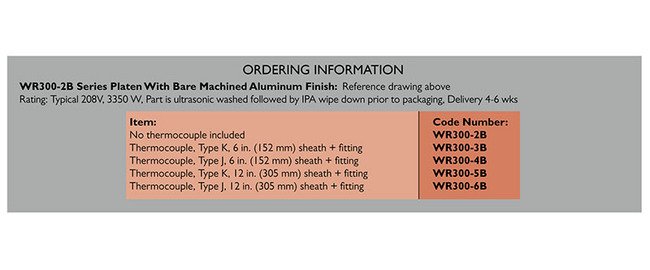 300mm Bare Machined Aluminum Platen Heater - Standard Aluminum Platen Heaters - Image 4