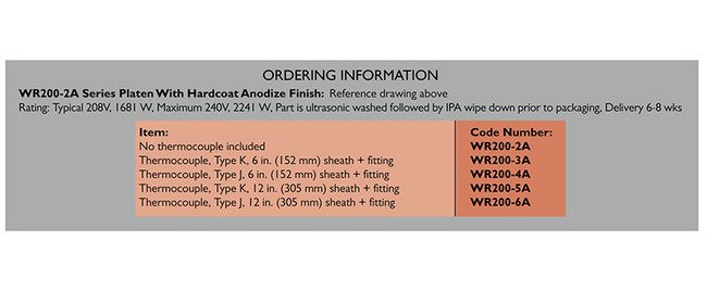 200mm Anodized Aluminum Platen Heater for Semiconductor Processing - Image 4
