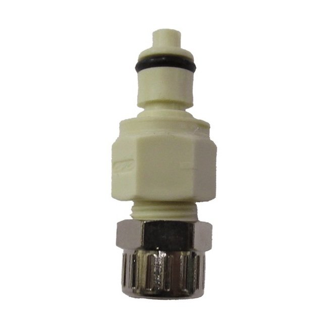 20AC PB9 Series 0.170 Inch (in) Tube Inner Diameter (ID) Valved Coupling - Image 1