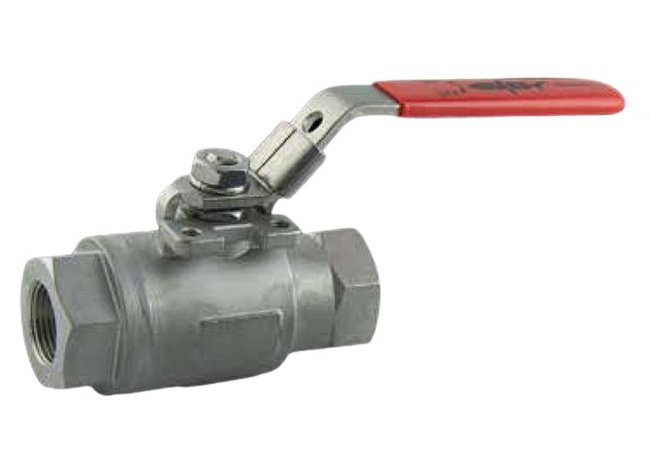 6000S Series 1/2 Inch NPT Threaded Ball Valve - Image 1