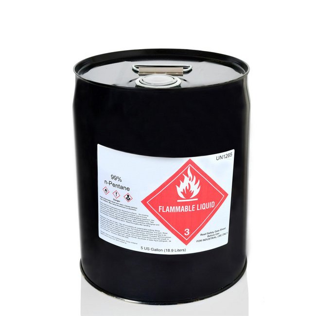 1 Gallon (gal) Volume 99 Percent (%) N-Pentane - Image 2