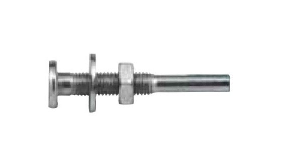 Tanis CeramiX Copper Center Wheel Brush, 1-1/4 in, 120 Grit - Image 1