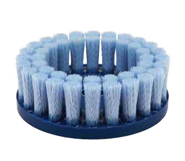 CeramiX® 4 Inch 80 Grit Tufted Abrasive Nylon Disc Brush for High-Productivity Applications - Image 4