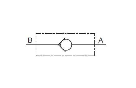Carbon Steel In-Line Check Valve RV-25-01.X/5-0, 25 Nominal Size - Image 3
