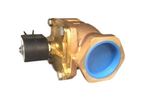 Brass 2-Way Internal Pilot Operated Solenoid Valve - Image 1