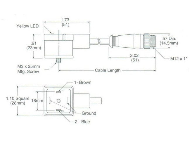 Parker Pneumatic M12 Connector - Image 2