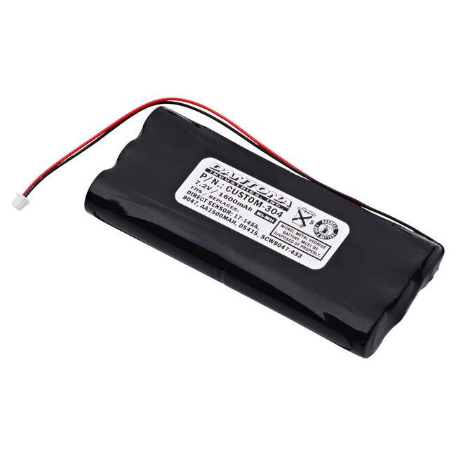 Dantona® NIMH Alarm Panel Battery, 1600 mA·h, 7.2V, AA Size - Image 1