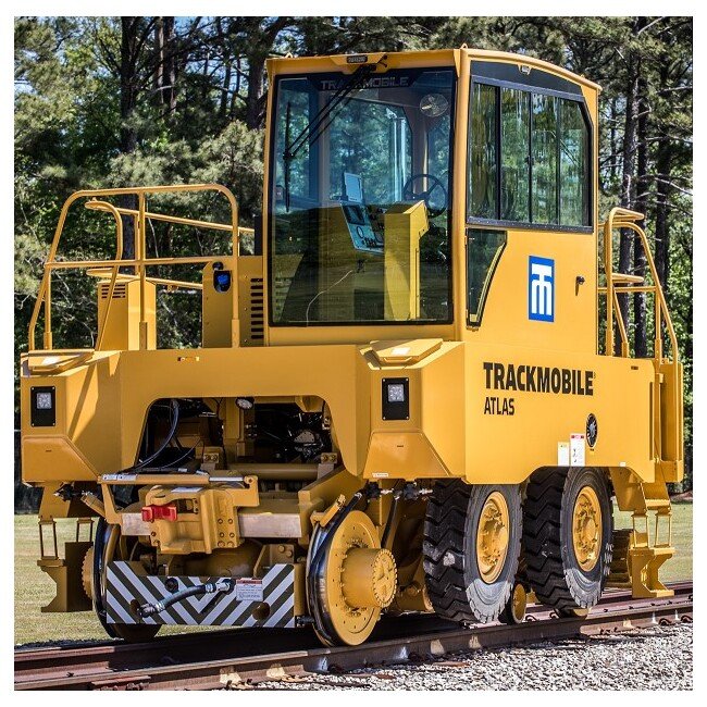 Atlas Railcar Mover - Trackmobile® 60,200 lb Tractive Effort - Image 1