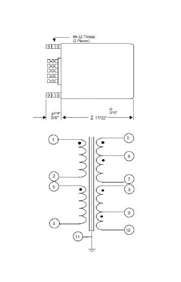 Hermetically Sealed Low Level Audio Transformer - Image 3