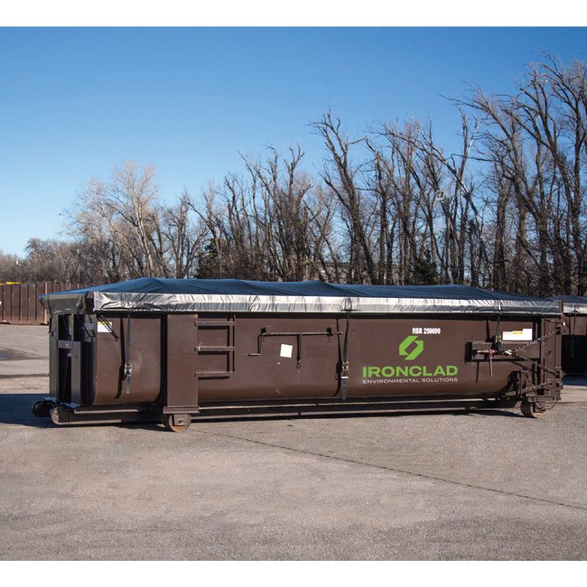 20 Yard Roll-Tarp Roll Off Boxes - IRONCLAD Environmental Solutions - Image 1