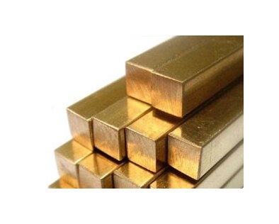 1-1/4 Inch Brass Square Bar - C360 Alloy, ASTM B16 Compliant - Image 1