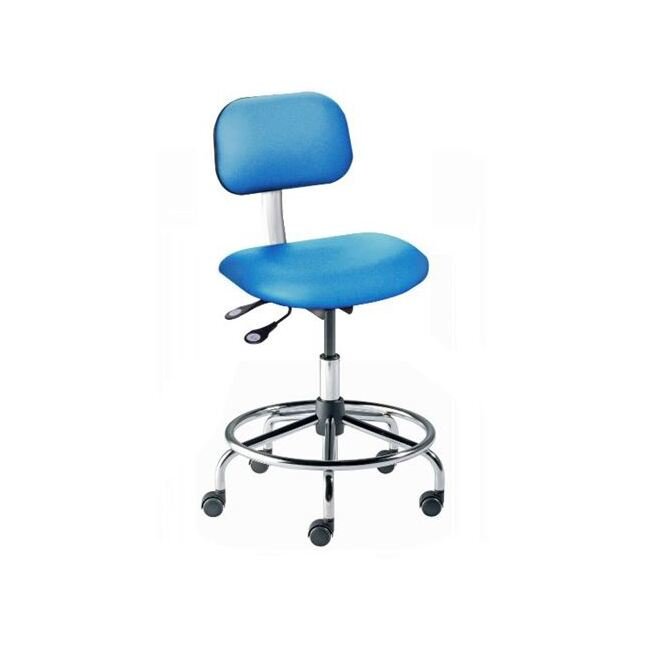 Biofit BT Series Tubular Steel Cleanroom Chair - 25-32 in Seat Height - Image 1