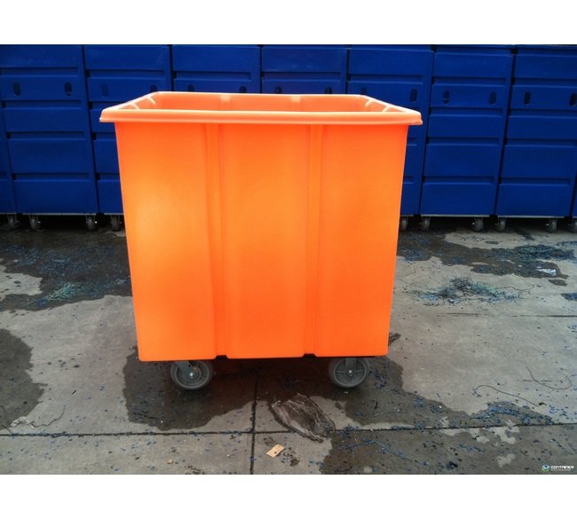 48-Inch Solid Plastic Tub Pallet Container - Image 1