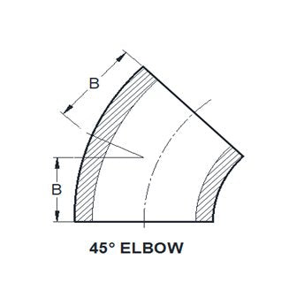 Unilok Male Pipe Weld Connector - Alloy 400, 1/2 TF x 1/2 Pipe Stub - Image 1